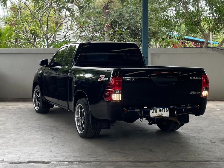Toyota Hilux Revo 2019 2.4 Z Edition E Pickup ดีเซล ไม่ติดแก๊ส เกียร์ธรรมดา ดำ รูปที่ 4