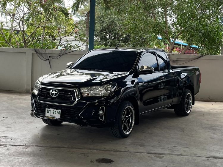 Toyota Hilux Revo 2019 2.4 Z Edition E Pickup ดีเซล ไม่ติดแก๊ส เกียร์ธรรมดา ดำ