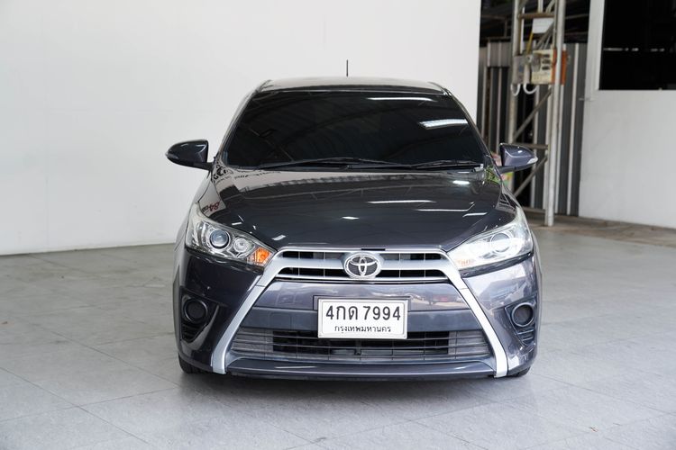Toyota Yaris 2014 1.5 G Sedan เบนซิน ไม่ติดแก๊ส เกียร์อัตโนมัติ เทา รูปที่ 3