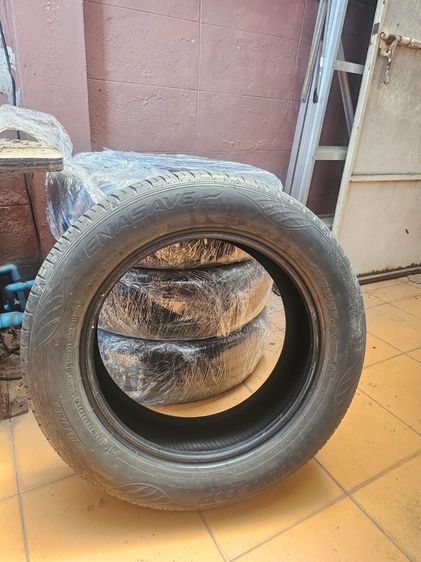 ยาง Dunlop 195 60 R15 มือ 2 จำนวน 4 เส้น
