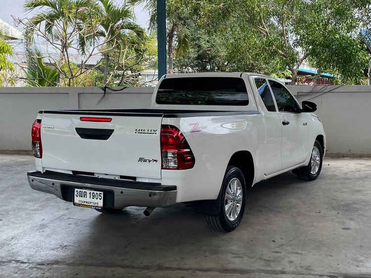 Toyota Hilux Revo 2021 Smart Cab 2.4 Entry Z Edition Pickup ดีเซล ไม่ติดแก๊ส เกียร์ธรรมดา ขาว รูปที่ 2