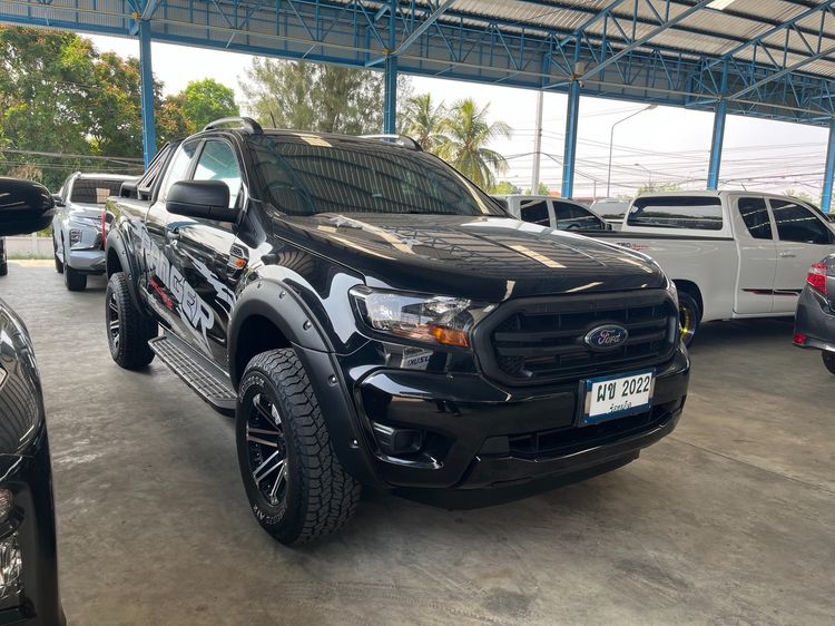 Ford Ranger 2018 2.2 Hi-Rider XL Plus Pickup ดีเซล ไม่ติดแก๊ส เกียร์ธรรมดา ดำ รูปที่ 3