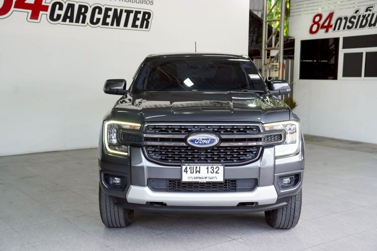 Ford Ranger 2023 2.0 Turbo Hi-Rider Sport Pickup ดีเซล ไม่ติดแก๊ส เกียร์ธรรมดา เทา รูปที่ 3