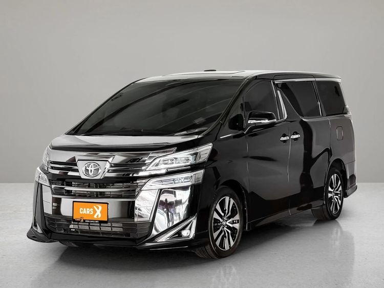 รถ Toyota Vellfire 2.5 สี ดำ