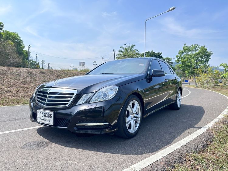 รถ Mercedes-Benz E-Class E250 CGI สี ดำ