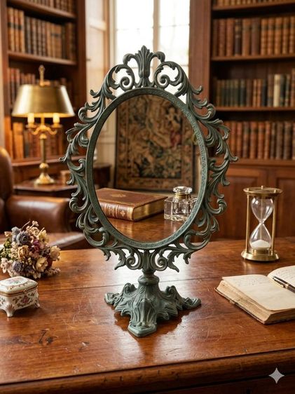 กระจกเก่า กระจกโบราณ