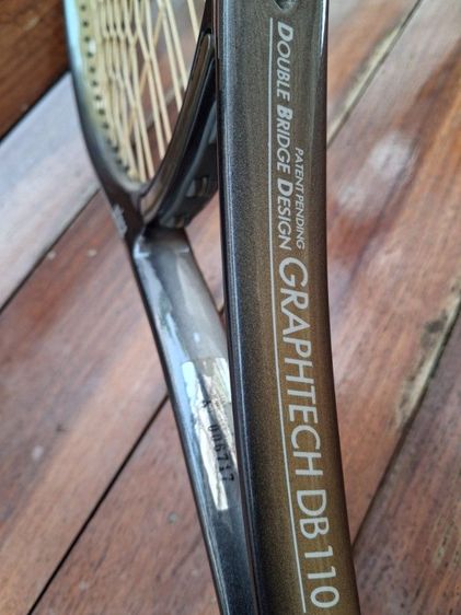  ไม้เทนนิสมือสองยี่ห้อPRINCEรุ่นPRECISION 700plและGRAPHTECH DB110 รูปที่ 8