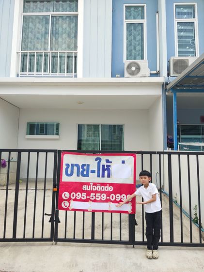ทาวน์เฮ้าส์ใกล้วัดมะขาม ตลาดน้ำวัดศาลเจ้า ตลาดพูนทรัพย์ ทางด่วน