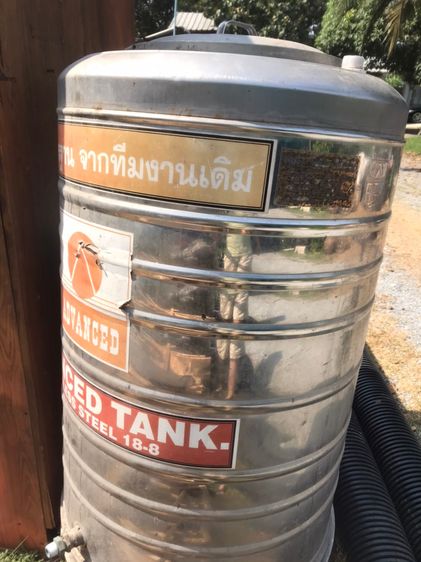 แทงค์น้ำสแตนเลส400ลิตร รูปที่ 2