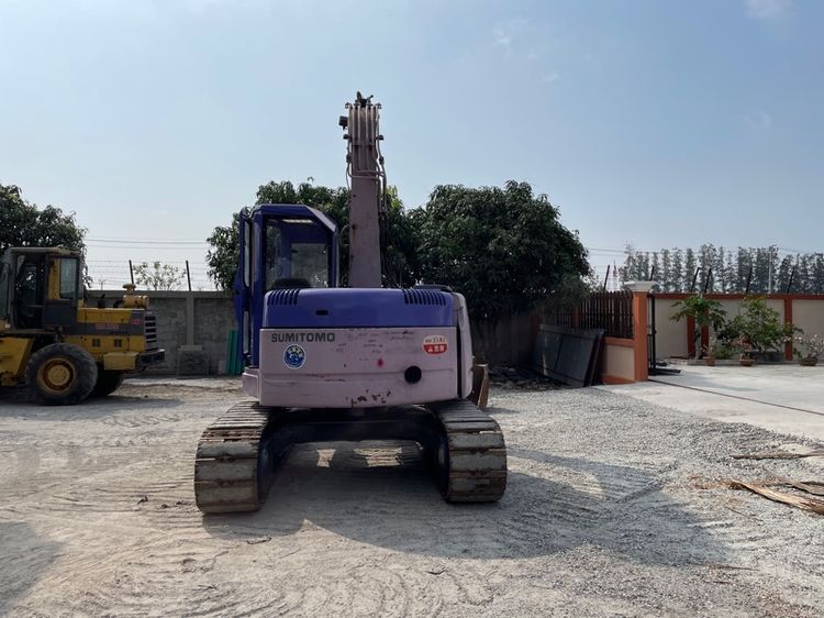 รถแบคโฮ SUMITOMO รุ่น SH75U-2  ขนาด 7.5 ตัน  มีหัวกระแทกและบุ้งกี๋ รถเก่านอกนำเข้า รูปที่ 5