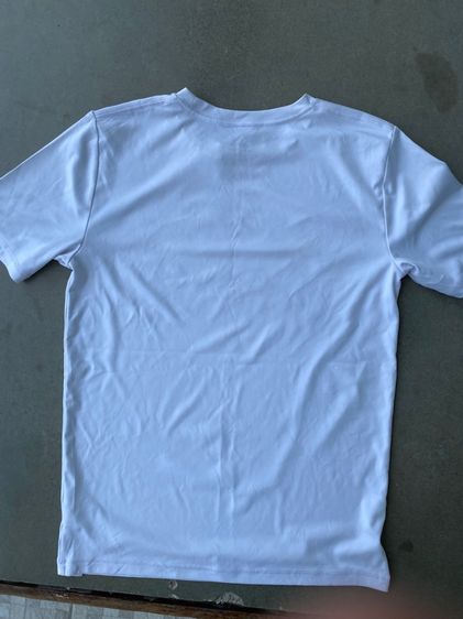 Adidas Logo Tee White Blue Size M รูปที่ 2