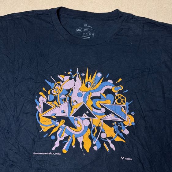 เสื้อยืด Adobe Size XXL รูปที่ 3