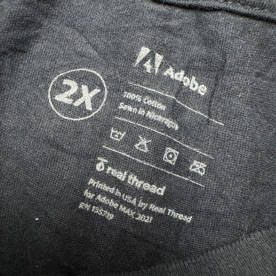 เสื้อยืด Adobe Size XXL รูปที่ 6