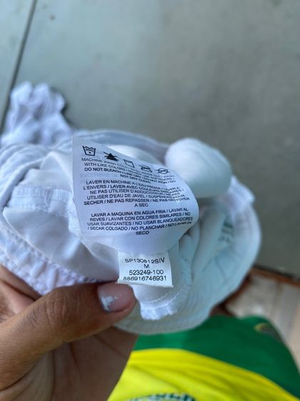 Nike Training Shorts White Size M รูปที่ 4