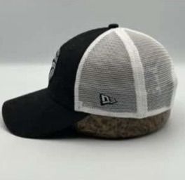 New Era Toronto Raptors Trucker Cap Black White  รูปที่ 3