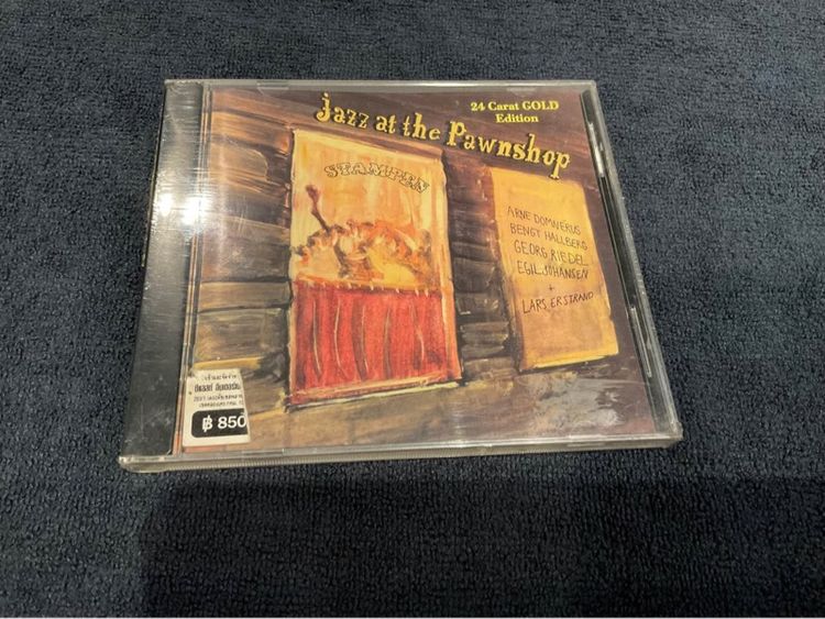Jazz 24K Gold CD ขายแผ่นซีดีแจ๊สแผ่นซีลแผ่นตำนาน Arne Domnérus Jazz At The Pawnshop 24K Gold CD 1996 Austria SS sealed 