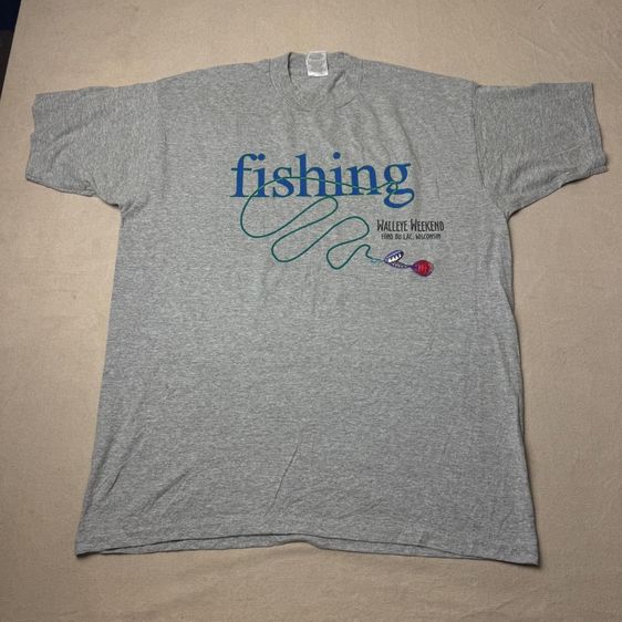 เสื้อยืด 90s Fishing Size XL  รูปที่ 4
