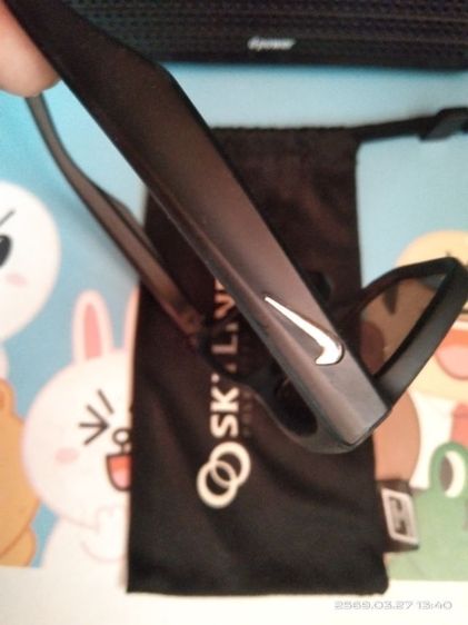 แว่นตาดำ Nike ของแท้ สภาพดี รูปที่ 2