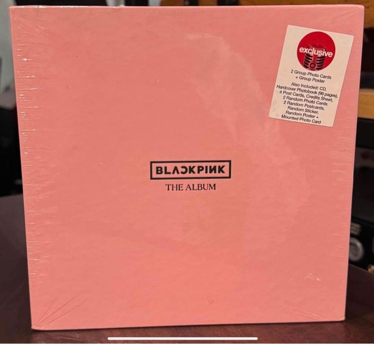 ขายซีดี BLACKPINK THE ALBUM box NEW SEALED ส่งฟรีทั่วไทย