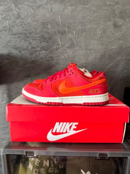รองเท้าผ้าใบ ผ้าใบ UK 6 | EU 39 1/3 | US 6.5 แดง Nike dunk low size39 แท้