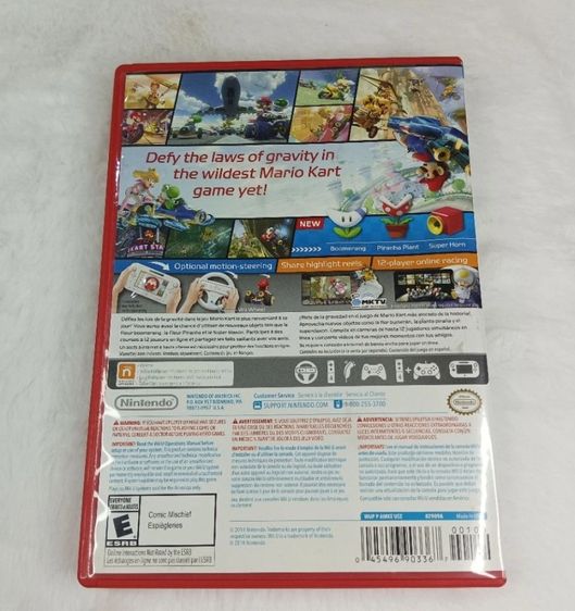 Mario Kart 8 Wii U USA Version แผ่นมือสองสภาพดี รูปที่ 2