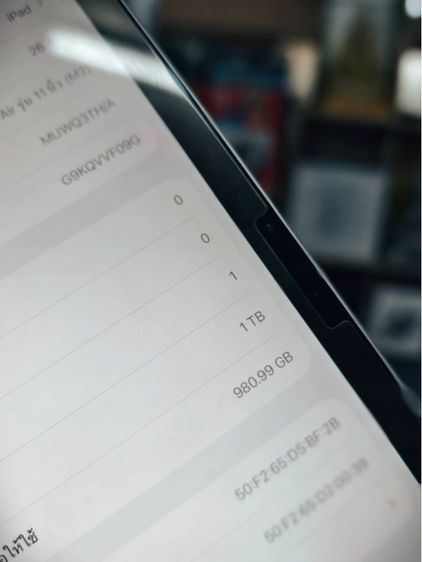  iPad Air 11-inch (M2) Wi-Fi 1TB Space Gray  รูปที่ 6