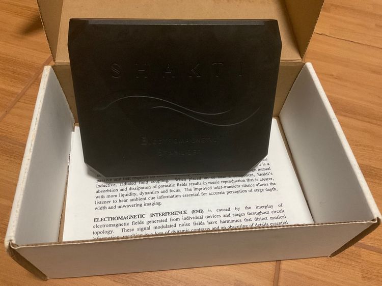 ขายก้อนทับเครื่องเสียงไฮเอนด์ SHAKTI Electromagnetic Stabilizer Gen2 เสียงดี กล่องครบ USA ส่งฟรี รูปที่ 3