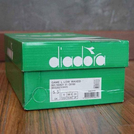 ★ Diadora GAME L LOW ★รองเท้าผ้าใบหนังแท้นุ่มๆ  รุ่น WAXED COLLECTION (Size US6 EUR38.5 24CM) รูปที่ 7