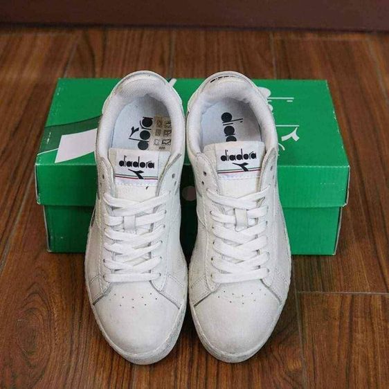 ★ Diadora GAME L LOW ★รองเท้าผ้าใบหนังแท้นุ่มๆ  รุ่น WAXED COLLECTION (Size US6 EUR38.5 24CM) รูปที่ 5