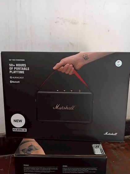 ขายถูกๆ ลำโพงบลูทูธแบรนด์ดังยอดฮิตเสียงดีห้าดาวของใหม่ Marshall Kilburn III รุ่นใหม่ล่าสุด ประกันศูนย์ไทยครบ รูปที่ 4