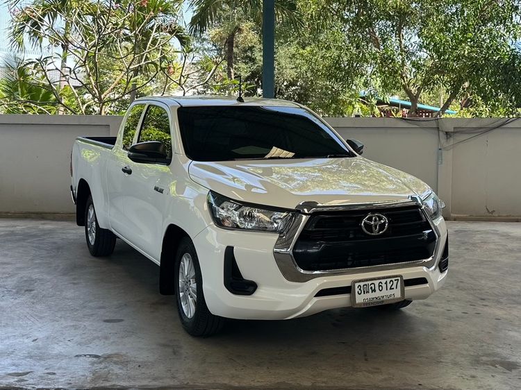 Toyota Hilux Revo 2021 Smart Cab 2.4 Entry Z Edition Pickup ดีเซล ไม่ติดแก๊ส เกียร์ธรรมดา ขาว รูปที่ 3