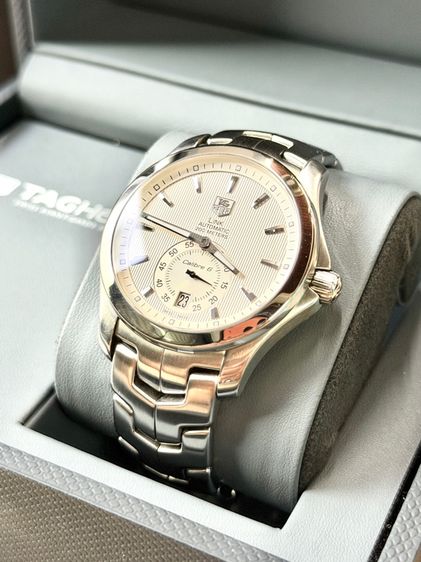 TAG Heuer Link Calibre 6 - Rare Silver Dial (Full Set)