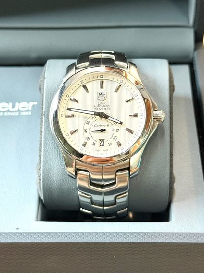 TAG Heuer Link Calibre 6 - Rare Silver Dial (Full Set) รูปที่ 2