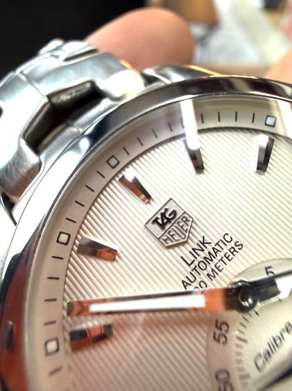 TAG Heuer Link Calibre 6 - Rare Silver Dial (Full Set) รูปที่ 8