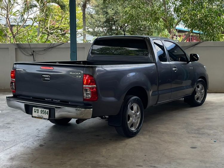 Toyota Hilux Vigo Champ 2014 Smart Cab 2.5 E Pickup ดีเซล ไม่ติดแก๊ส เกียร์ธรรมดา เทา รูปที่ 2