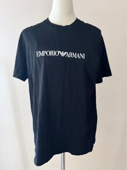 Emporio Armani 3XL Black T Shirt Essential รูปที่ 3