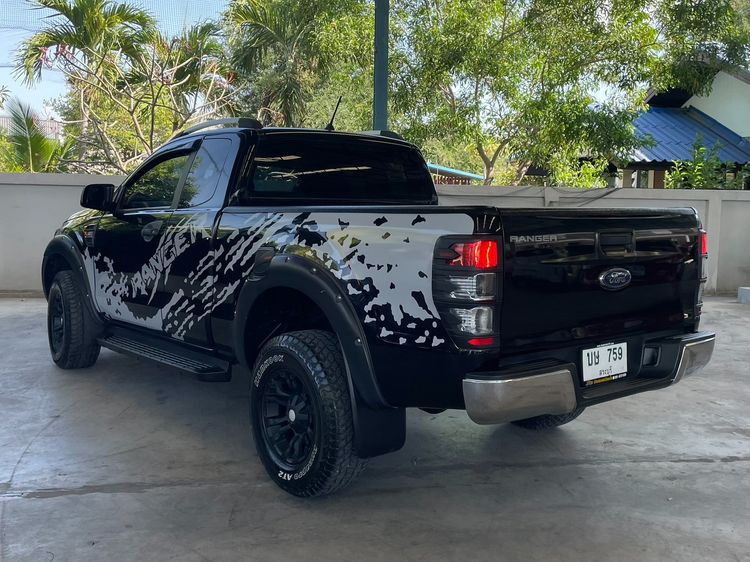 Ford Ranger 2019 2.2 Hi-Rider XL Plus Pickup ดีเซล ไม่ติดแก๊ส เกียร์ธรรมดา ดำ รูปที่ 4