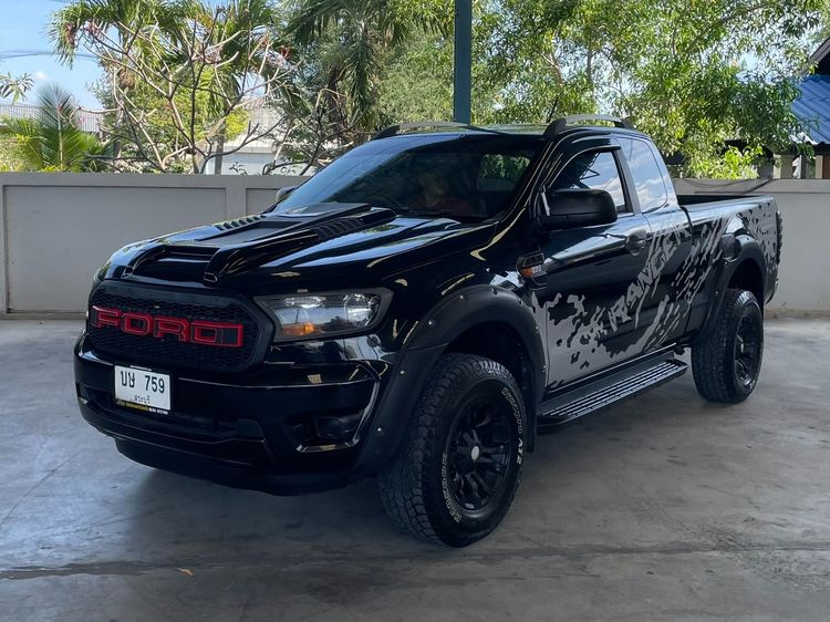 รถ Ford Ranger 2.2 Hi-Rider XL Plus สี ดำ