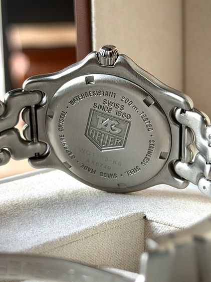 TAG Heuer  King Size หน้าเทาวงแหวน 3 ชั้น โลโก้นูน  รูปที่ 10