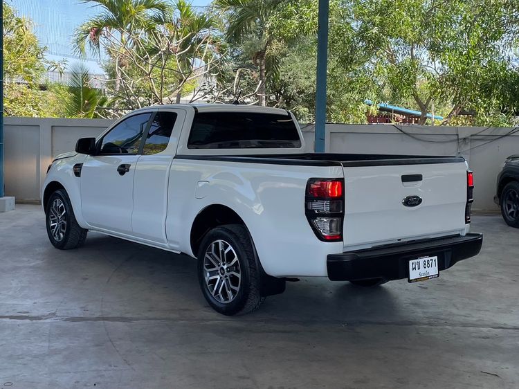 Ford Ranger 2018 2.2 XL Pickup ดีเซล ไม่ติดแก๊ส เกียร์ธรรมดา ขาว รูปที่ 3