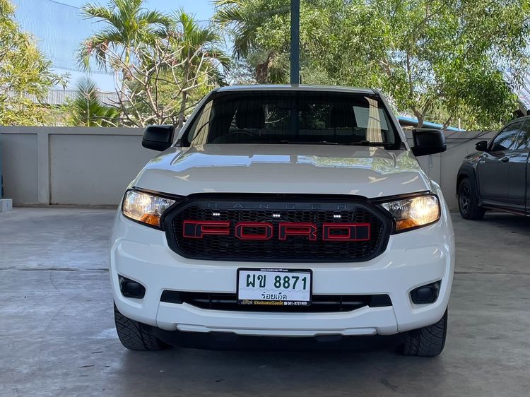 Ford Ranger 2018 2.2 XL Pickup ดีเซล ไม่ติดแก๊ส เกียร์ธรรมดา ขาว รูปที่ 4