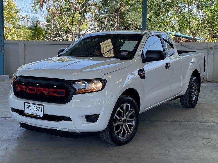 รถ Ford Ranger 2.2 XL สี ขาว