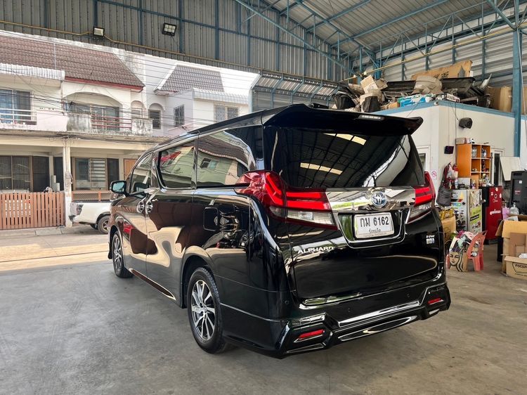 Toyota Alphard 2017 2.5 Hybrid Utility-car ไฮบริด ไม่ติดแก๊ส เกียร์อัตโนมัติ ดำ รูปที่ 4