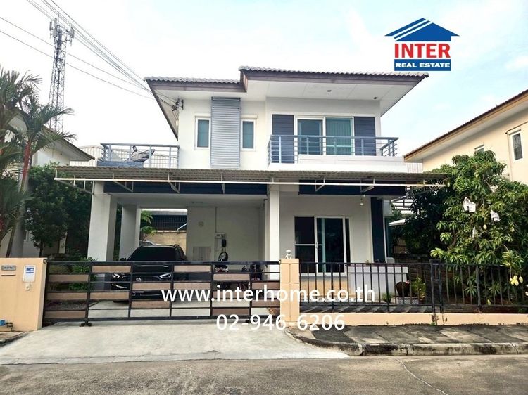 บ้านเดี่ยว 2 ชั้น 50.6 ตร.ว. หมู่บ้านสราญสิริท่าข้าม - พระราม2 ถนนพระราม2 ถนนบางขุนเทียน เขตบางขุนเทียน กรุงเทพมหานคร รูปที่ 2