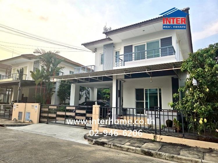 บ้านเดี่ยว 2 ชั้น 50.6 ตร.ว. หมู่บ้านสราญสิริท่าข้าม - พระราม2 ถนนพระราม2 ถนนบางขุนเทียน เขตบางขุนเทียน กรุงเทพมหานคร