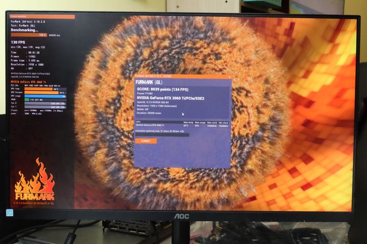 Comset Gaming CORE I5-12400F-RTX3060TI RAM32-SSD240+HDD1TB รูปที่ 3