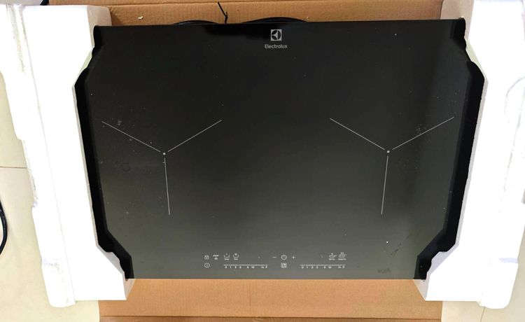 เตาแม่เหล็กไฟฟ้าบิลท์อิน EHI7280BB เครื่องดูดควันกระโจม AXIA C-BLACK90 90 ซม. รูปที่ 3