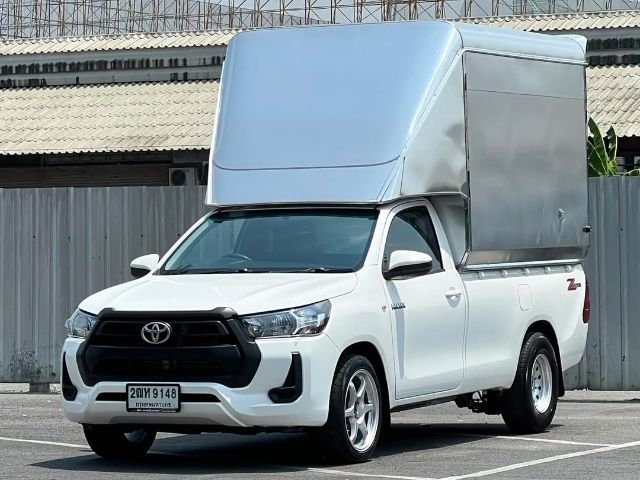 รถ Toyota Hilux Revo 2.4 Entry สี ขาว