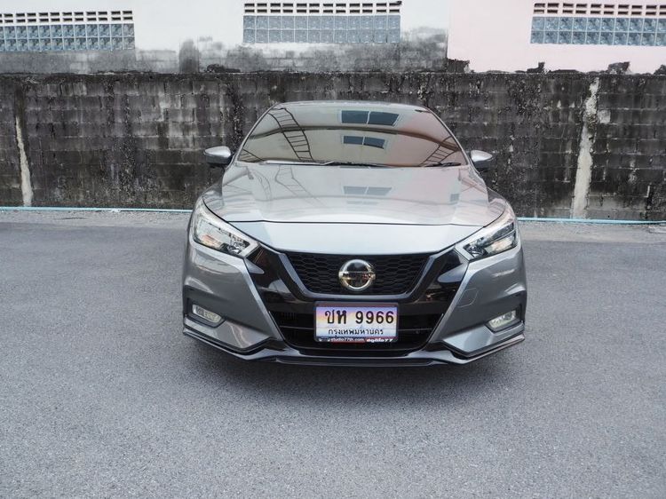 Nissan Almera 2022 1.0 V Sedan เบนซิน ไม่ติดแก๊ส เกียร์อัตโนมัติ เทา รูปที่ 3