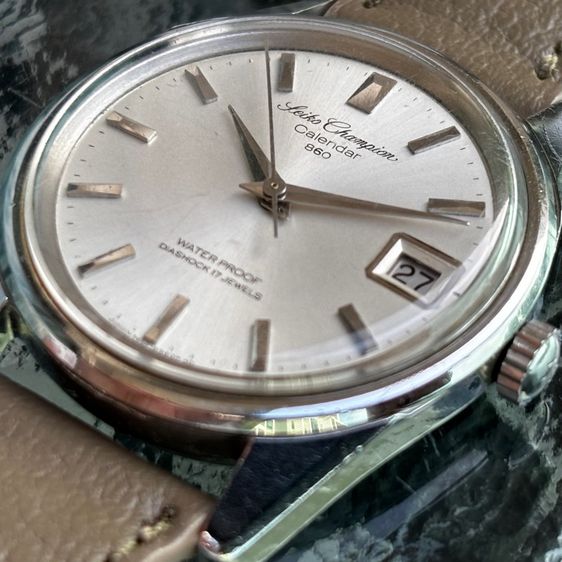 ขายนาฬิกาวินเทจ Seiko Champion Calendar 860 (Ref. 7622-8981) ไขลาน หน้าปัดขาวซันเบิร์ส ฝาหลังม้าน้ำ ปี 1965 รูปที่ 9